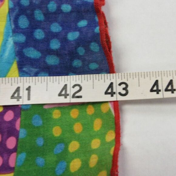 JAMS WORLD Floral Print VINTAGE Dress Sz M Artsy Tropical 90s Made in Hawaii USA - Picture 15 of 15